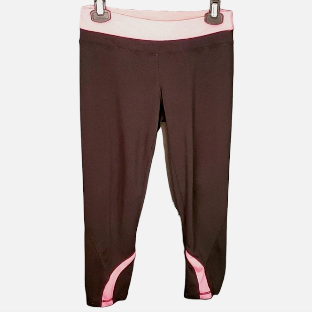 Black and Pink Leggings, Stretchy and lightweight - XSmall
